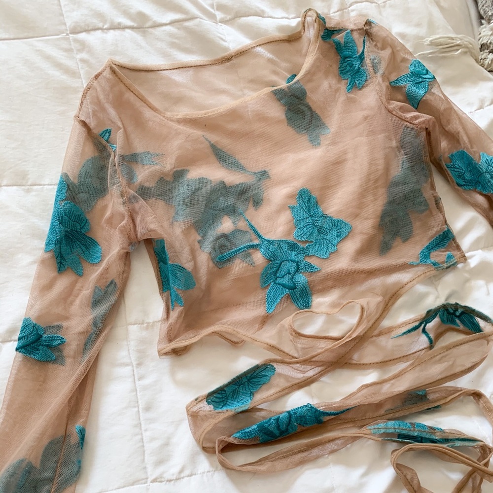 For love and lemons inspired crop top